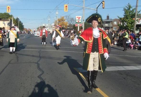 Town Crier - Leading Oktoberfest Parade